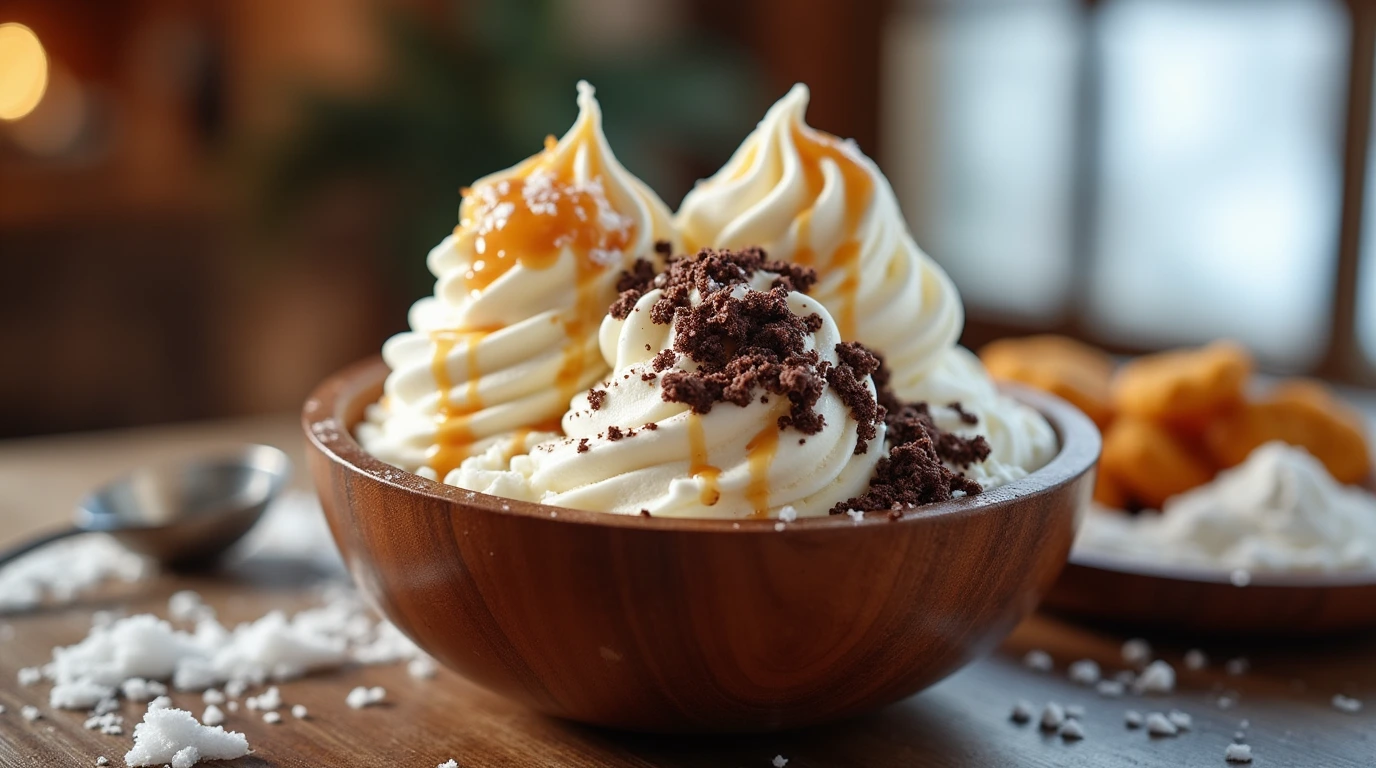 snow cream recipe